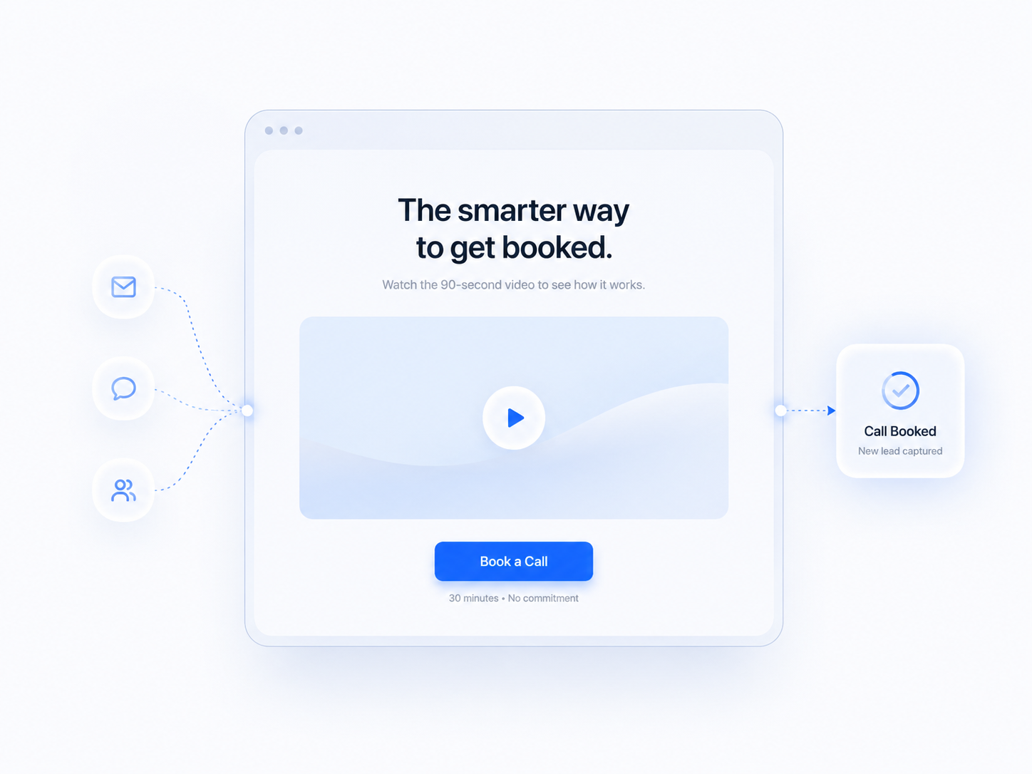 A page that turns interest into intent